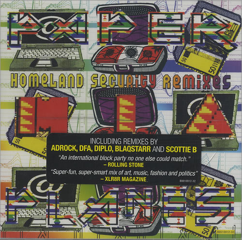 MIA Paper Planes - Homeland Security Remixes US CD single (CD5 / 5